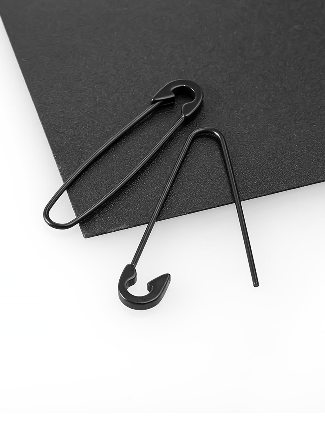 3 Pairs Sweet Cool Pin Earrings Set, Unique Design, Trendy Unisex Jewelry, Must-Have for Fashionistas, Non-Matching Style