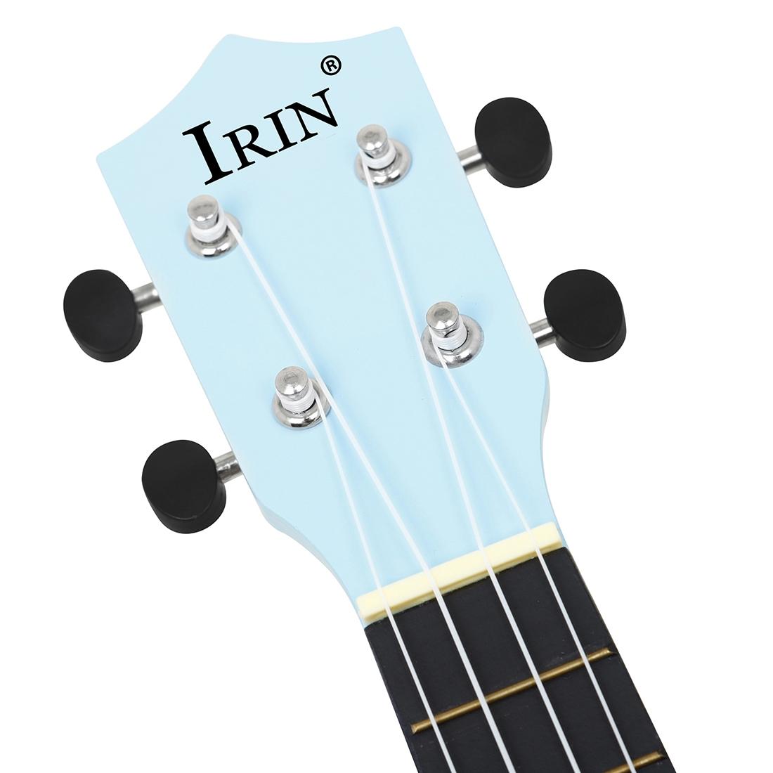 21 Inch Ukulele, 1 Count Colorful Basswood Ukulele, 4 Strings Mini Guitar, Musical Instrument for Beginners, Teachers, Students, Gifts