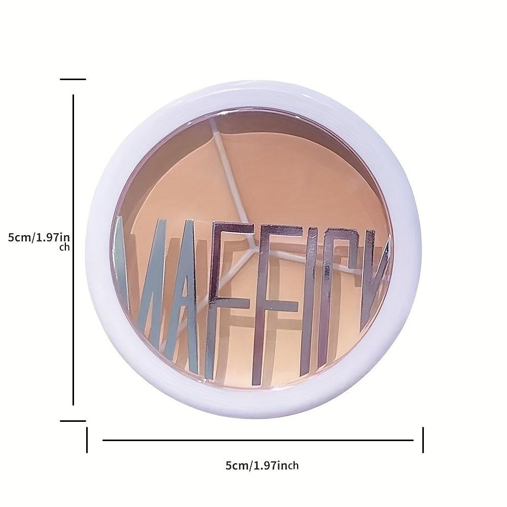 Long-Lasting Matte Concealer Trio, Dark Circle Corrector, Smooth Gel Finish, Covers Redness, Brightens Skin, Medium Coverage, All Skin Types