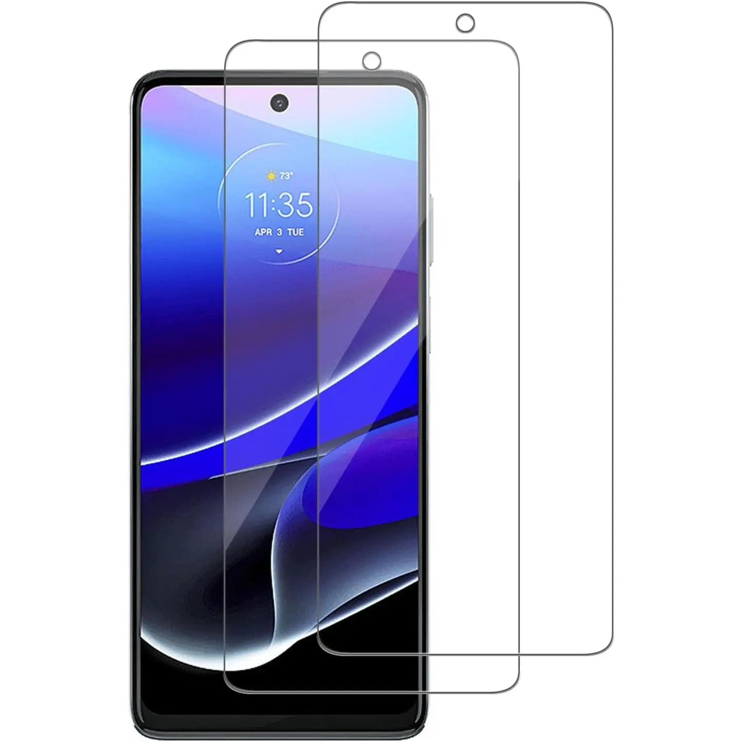 2 Pack for   G Stylus (2022) Screen Protector, Tempered-Glass, -curved Edges, Case Friendly, Bubble Free,  Clear, Easy Installation