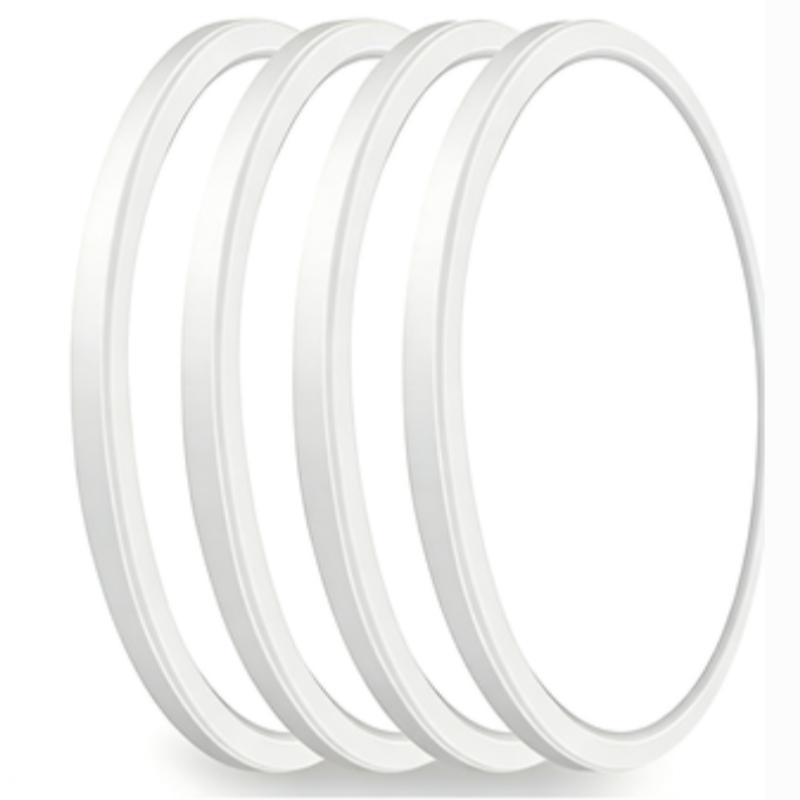 LED Motion Sensor Ceiling Light, 24w LED Staircase Hallway Lamp, Infrared Human Radar Smart Voice Control, 5000k, 2/4 Pieces