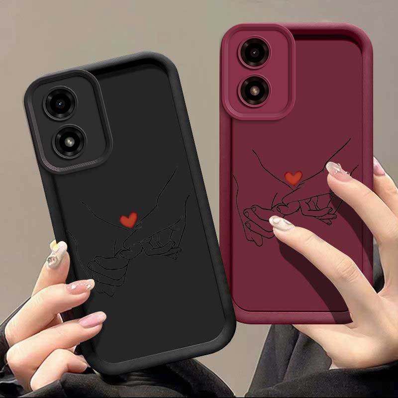 1 Piece E14 Promised Love Fashion Ready Flexible For Moto E14 Case With Elegant