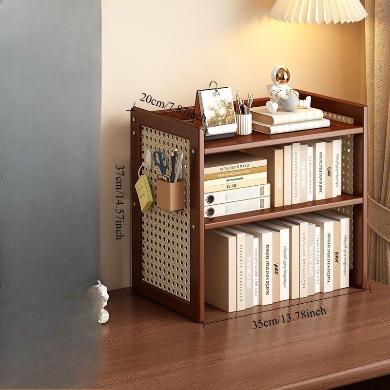 Small Simple Desk Organizer Rack, Desktop Bookshelf Home Storage Shelf, Office Supplies, New Trend 2026 Bestseller, Compact Tabletop Display Stand