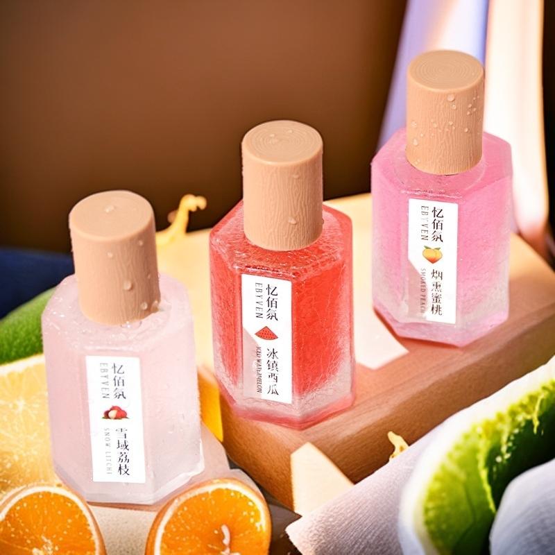 Ebyven Fruit Series Perfume for Women, Watermelon Scented Fragrance, Summery Scent, Peach & Lychee Notes, Long-Lasting Fresh Sweet Aroma