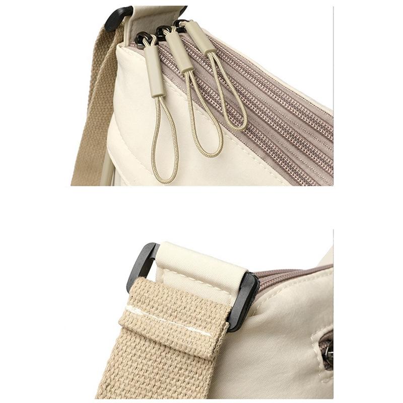 Dachshund Pattern Cross‑body Bags, Casual Shoulder Bags, Lightweight Phone Pouches/bags, Cosmetic Bags, Multi‑zipper Multi‑compartment Design, Ideal for Daily Shopping and Commuting, Adjustable Shoulder Straps, Perfect Gift Option, Trendy Fashion Item.