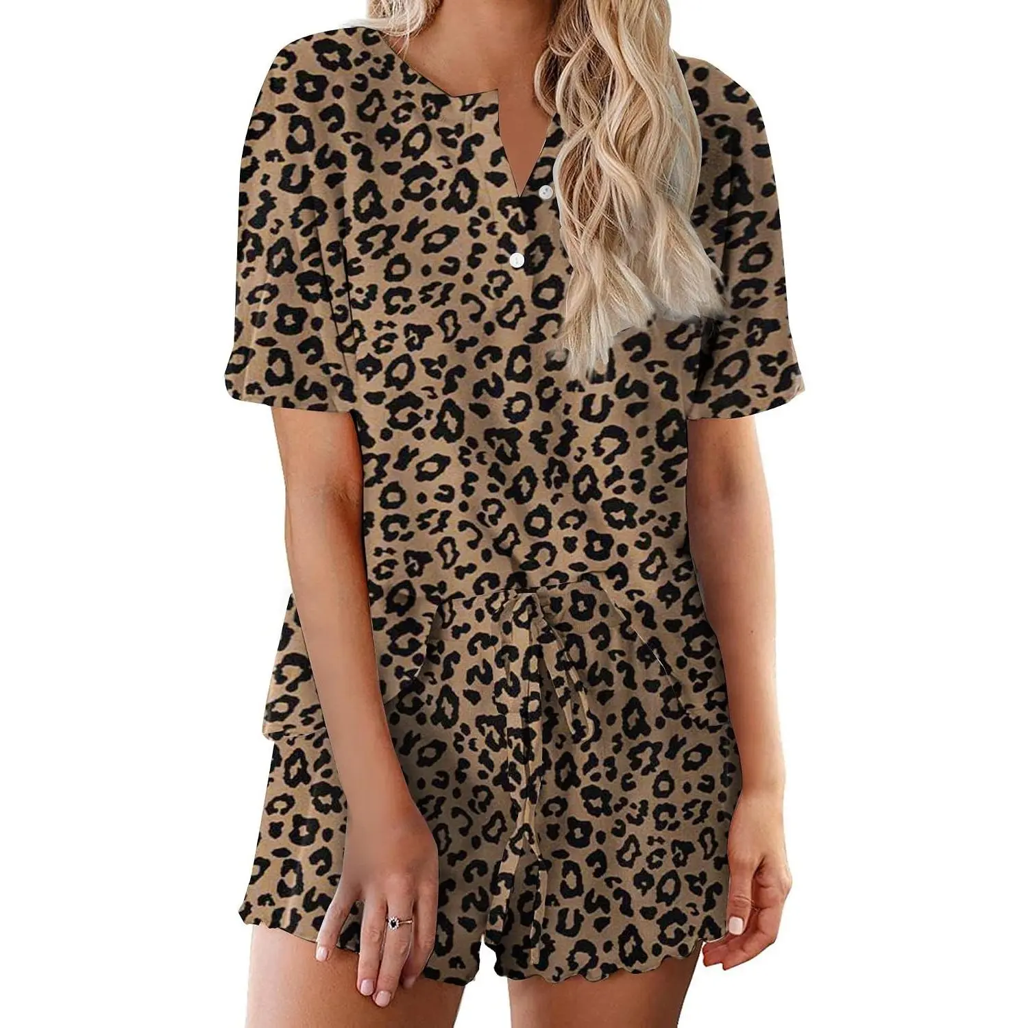 Brown Black Leopard