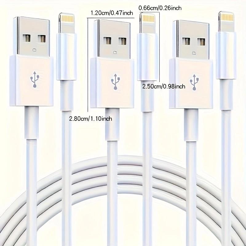 iPhone Charging Cable, Long Lightning to USB Cable, Compatible with iPhone 14 Pro Max/14/13 Pro/12 Mini/11/XS/XR/8/7/6s/5/se
