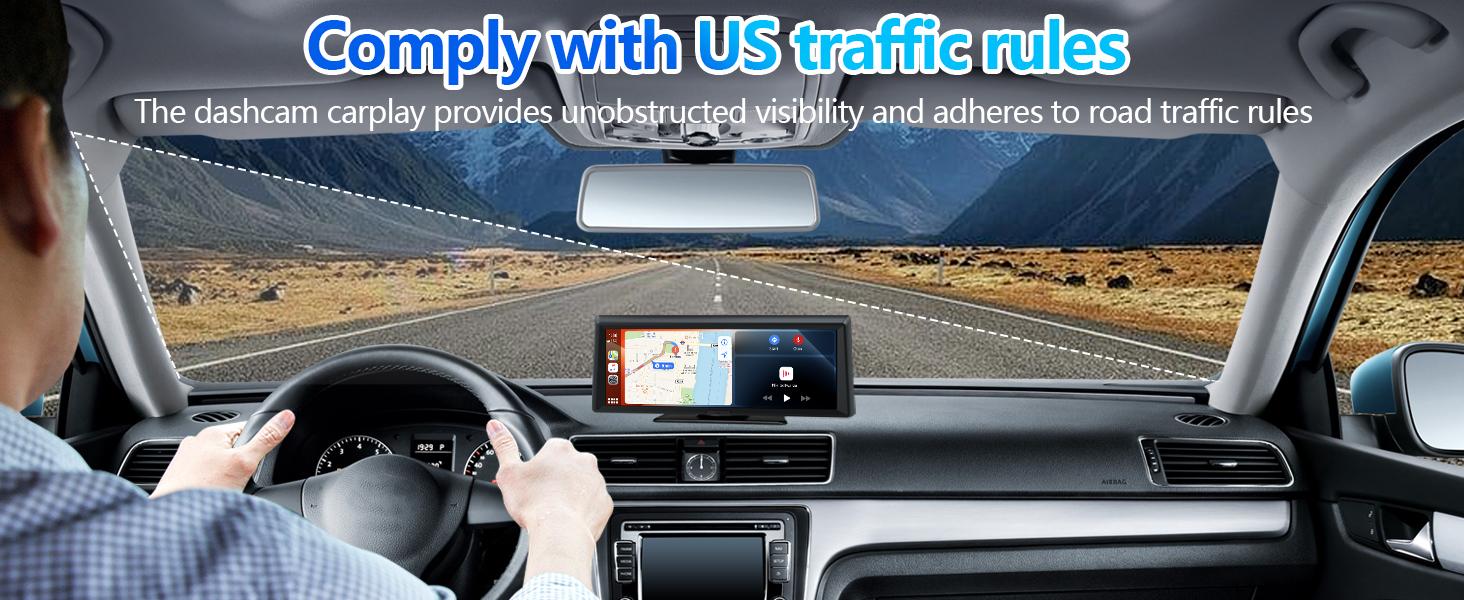【Hieha】2026 Top-Rated Carplay Dash Cam:Updated 8.14" Portable Touchscreen with Wireless Carplay, Android Auto, 1080P Backup, and 2K Front Camera — Complete GPS Navigation System Carplay for Any Car Carplay Screen Big Screen Carplay 【Hieha】2026 Top-Rated Carplay Dash Cam:Updated 8.14" Portable Touchscreen with Wireless Carplay, Android Auto, 1080P Backup, and 2K Front Camera — Complete GPS Navigation System Carplay for Any Car Carplay Screen Big Screen Carplay