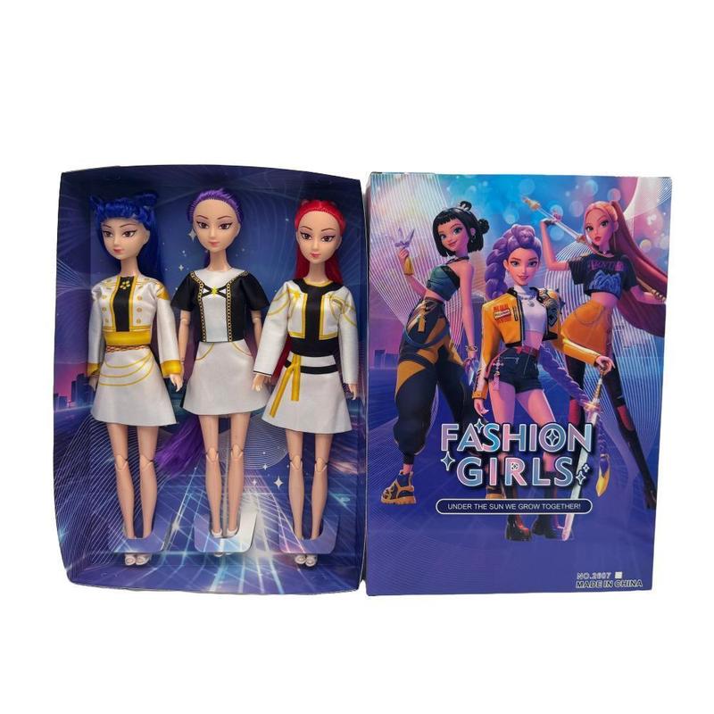 K-Pop Hunter Girl Doll Lumimira Zoey Rubber Figure Toy Wholesale Christmas Gift, Collectible Anime Character Plushie, Unique Holiday Present Idea, Fashion Vinyl Figure