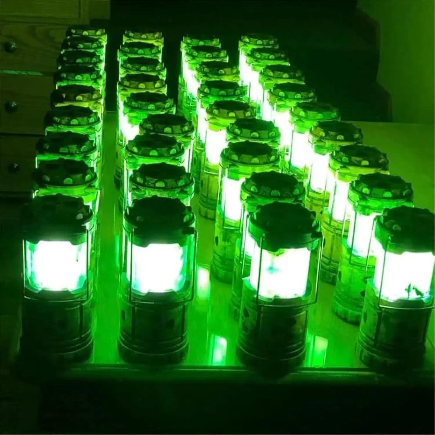 Simulation Nuclear Reactor Lantern Handheld Camping Light Halloween/Christmas Party Decor Night Light Home Decor Ornaments Birthday Gift