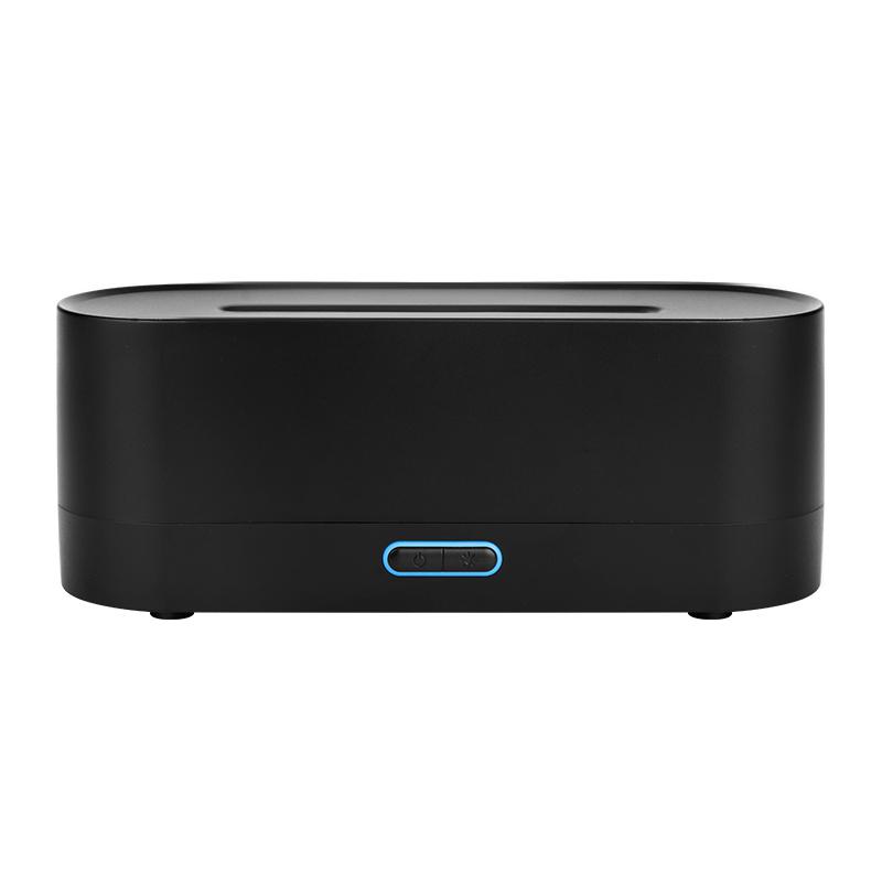 Colorful Flame Design Aromatherapy Diffuser, Desktop Humidifier, Suitable for bedrooms, offices, travel use, home decoration essential oil diffuser. Christmas and Halloween gift, Aroma Diffuser Humidifiers.