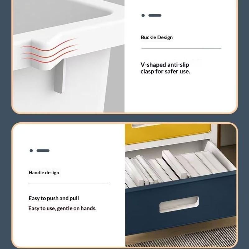 3 Layer Drawer Storage Cabinet Bedside Table, Clothes Organizer Box, Multi-Layer Toy Snack Storage Box, Bedroom Furniture