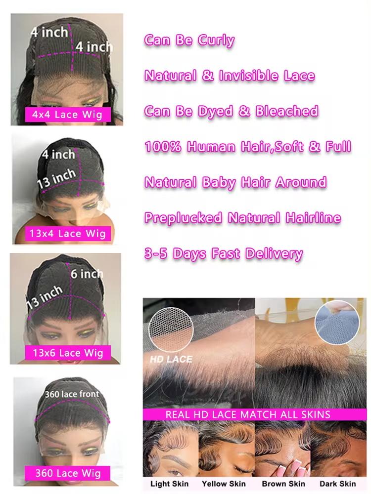 TikTokShopBlackFriday Bling Hair Straight 30 32 Inches 13x4 Transparent Lace Front Human Hair Wigs 13x6 Lace Frontal Wig 5X5 Lace Closure wig 180 Density #NovaTopFinds