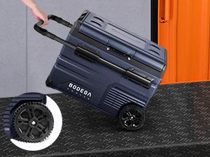 BODEGA 35L Dual Zone 12V Car Refrigerator Freezer Chest RV Camping Travel Outdoor