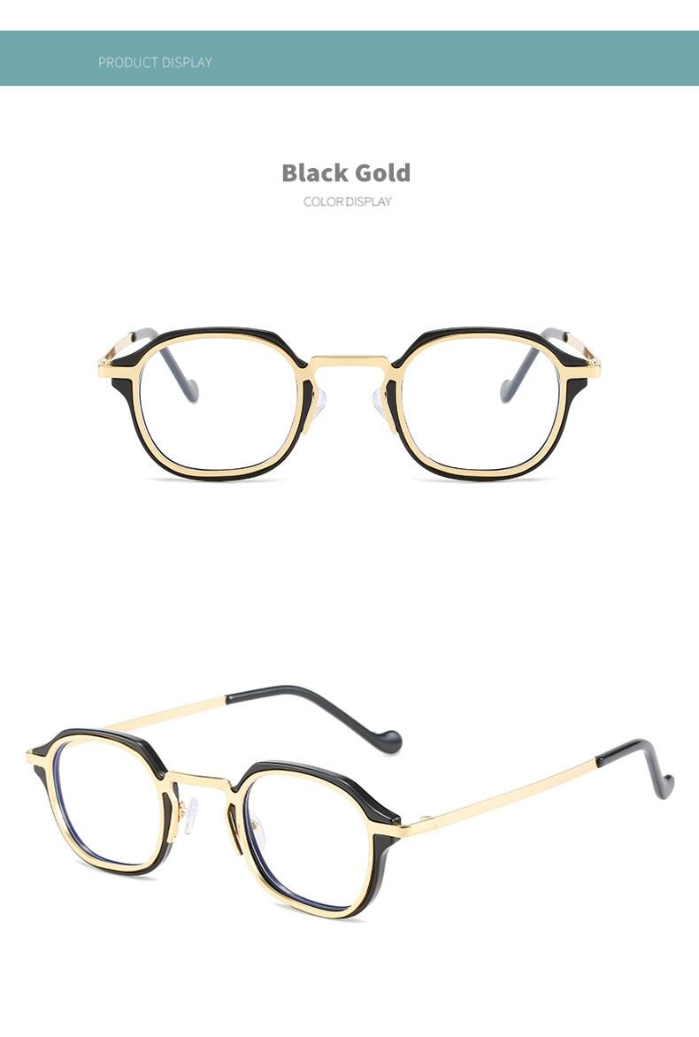0 To -6.0 Myopia Glasses for Women Men Anti Blue Light Computer Galsses Nearsighted Eyewear Student Optical Eyeglasses