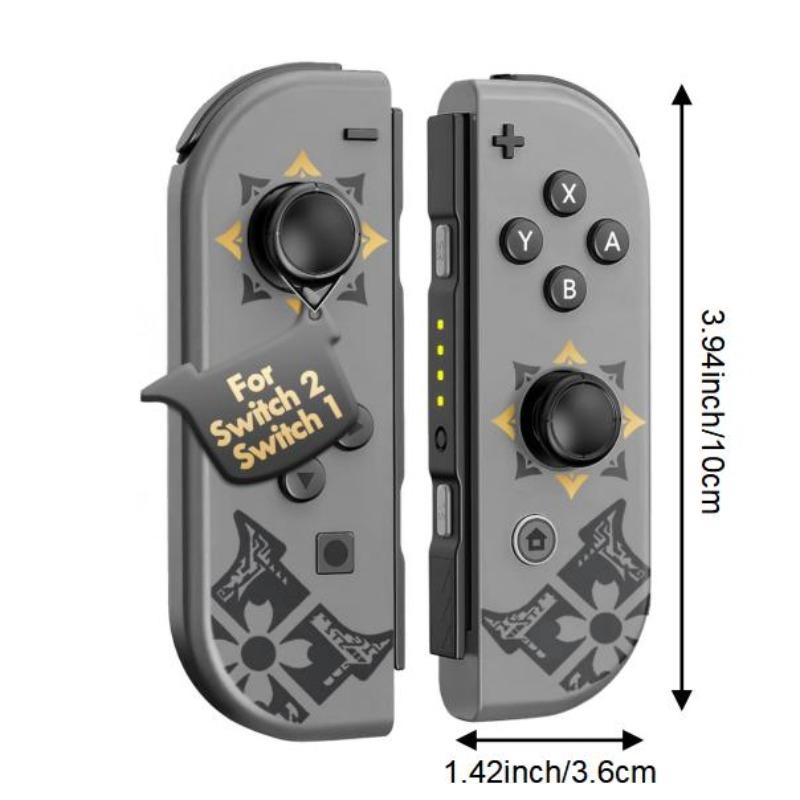 Wireless Controller for Nintendo Switch/lite/oled, DualVibration Function Replacement Parts, Wake-Up SwitchButton Design