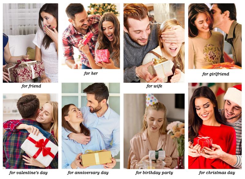 Heart Shaped Necklace Infinity Heart Birthstone Necklace Pendant Gift for Women Girls Anniversary Birthday Mother's Day Gifts Valentine's Day Gift Jewelry for Mom Wife Girlfriend Sister