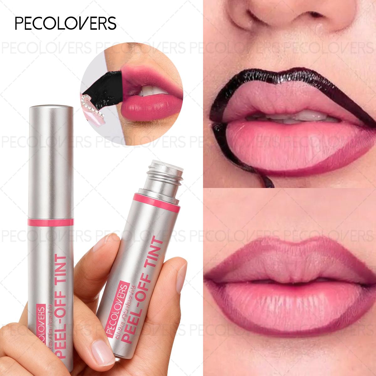 1pc Peel-Off Lip Liner Tattoo,Waterproof Long-Lasting Matte Lip Stain,Hydrating Makeup,Lip Liner & Gloss