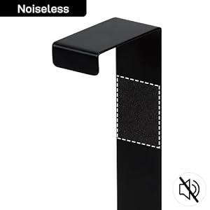 Over The Door Hooks, Door Hanger Hooks for Hanging, Over The Doors Towel Racks for Bathroom with 12 Coat Hook, Coat Rack Dorm Essentials Bathroom Accessories(1 Pack, Black)