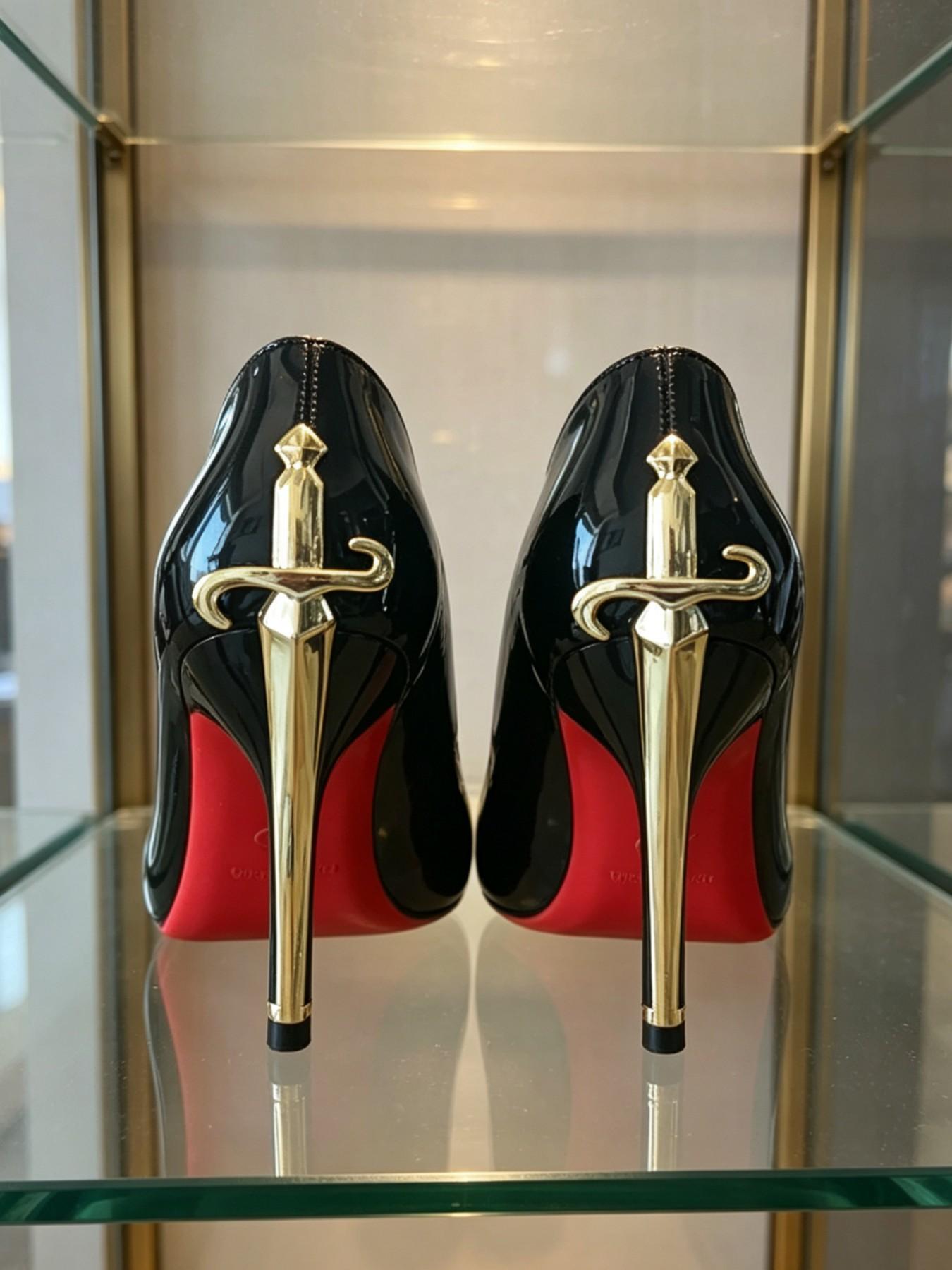 Women's Elegant 9cm High Heel Pumps, PU Leather Pointed Toe, Comfortable Slip-On, Perfect for Nightclubs, Parties, Weddings