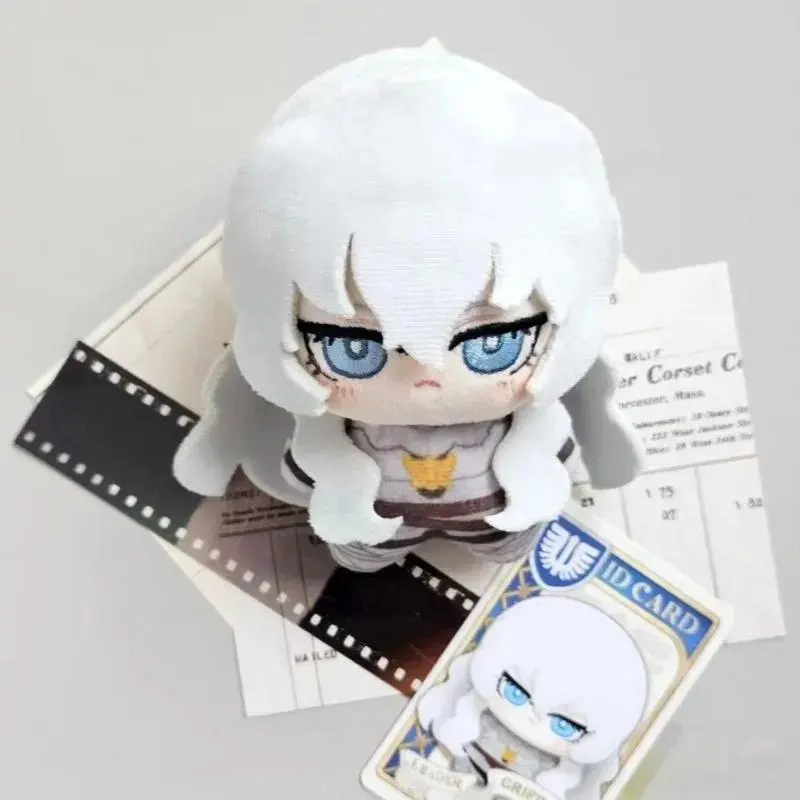 Anime Berserk Griffith Cosplay Keychain Q Version Cute Plush Cotton Doll Backpack Pendant Keyring Accessories