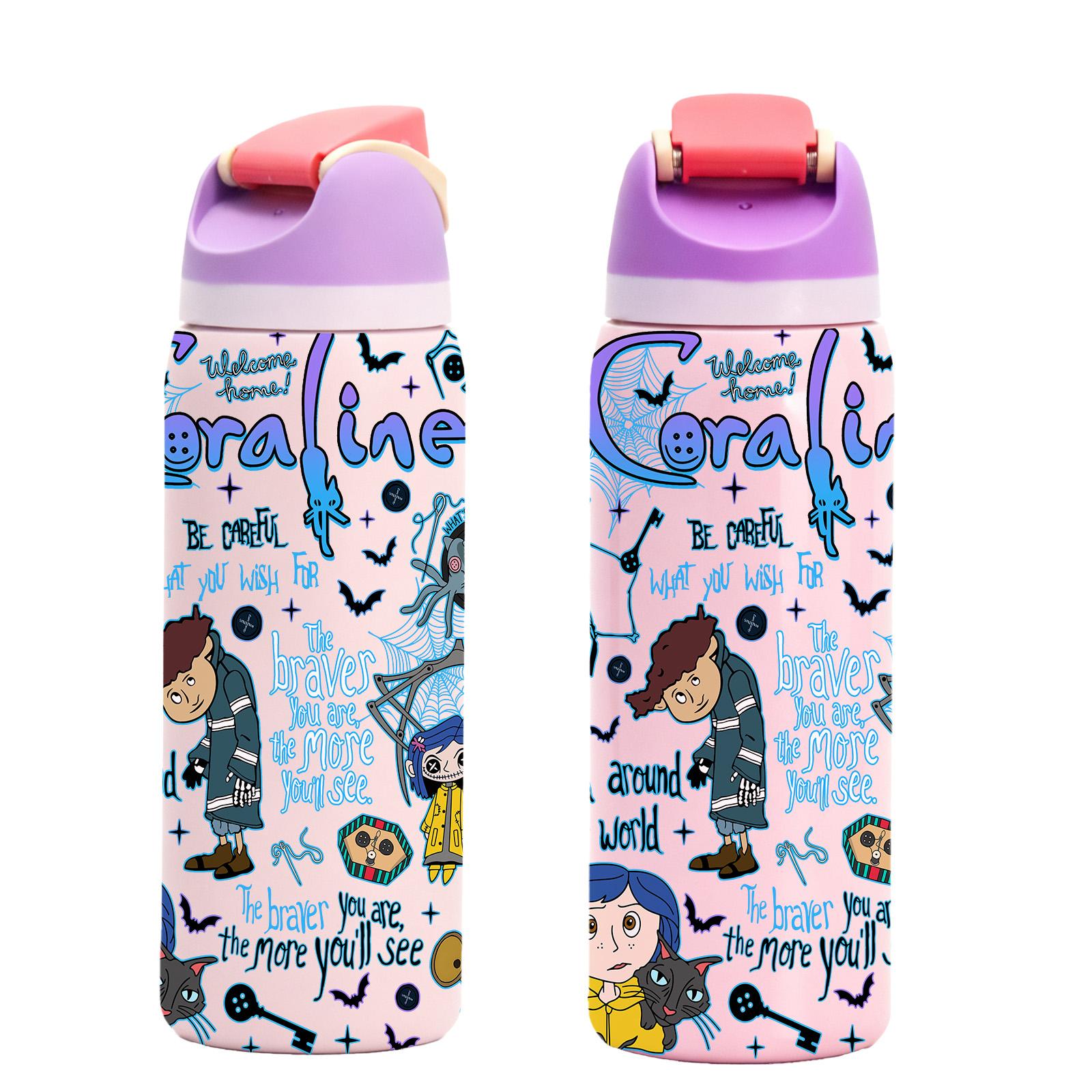 1 Pc 19/32oz insulated mug tumbler, Leakproof Insulated Tumbler, double wall leak-proof vacuum cup for hot cold drinks, thermal mug keeping warm 12 hour/ cold 24 h, graphic style, ideal gift for women men, perfect for travel office home