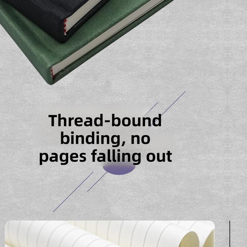 1 A5 notebook with horizontal lines, simple strap diary, high aesthetic value planner notebook