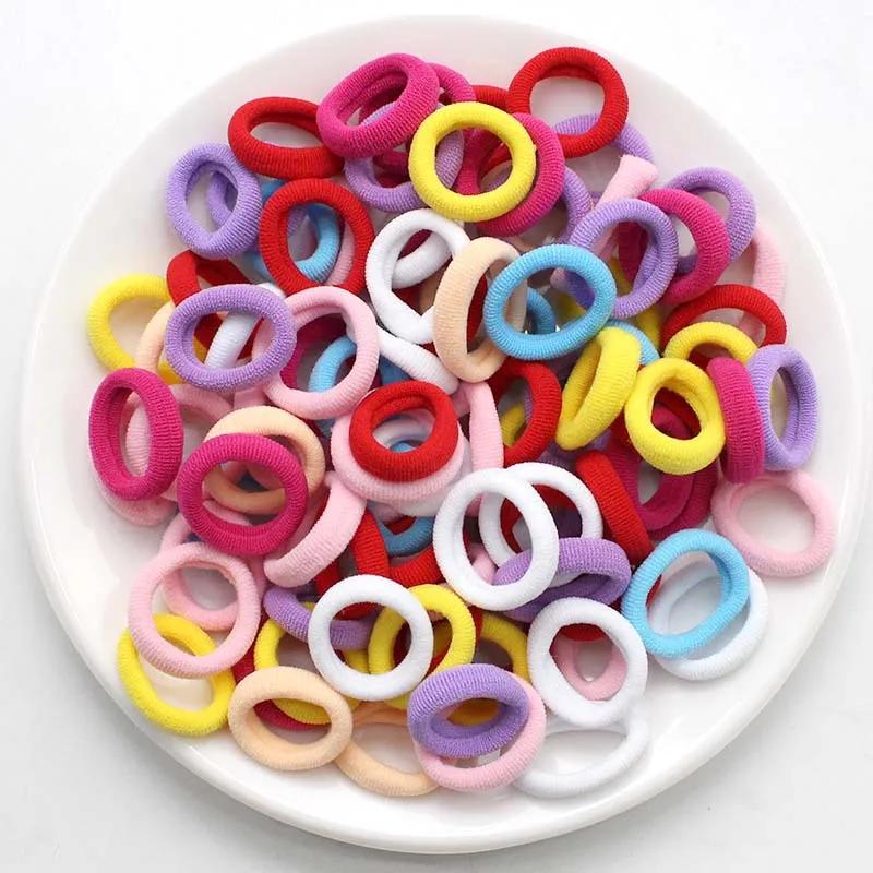 [Not For Sale] 1PCS Colorful Elastic Hair Ties for Women Ponytail Hold Scrunchie Rubber Band Basic Nylon Hair Bands Girls Hair Accessories (Do Not Order Separately) cupids bow1