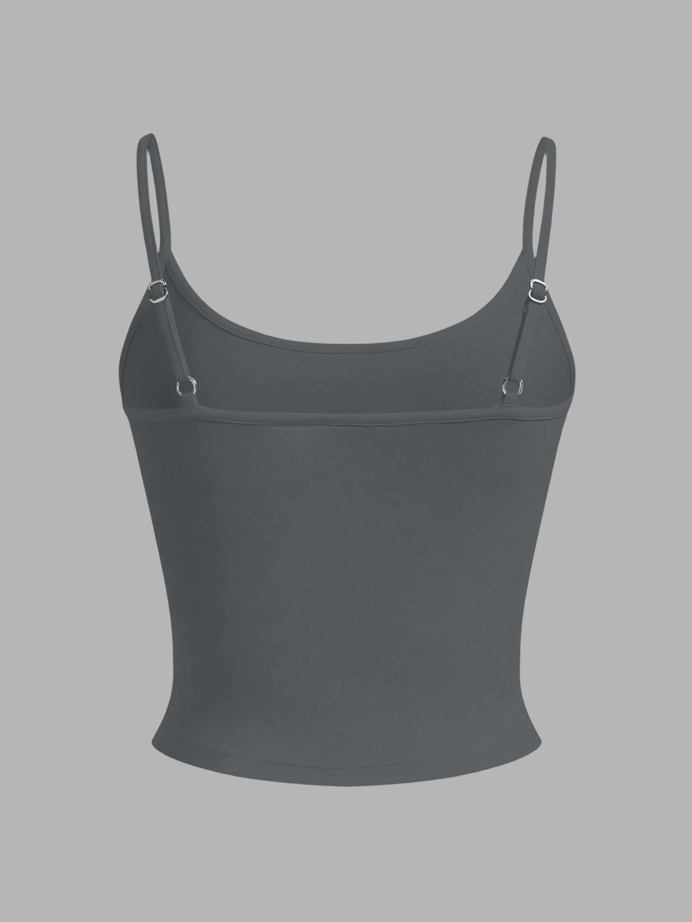 Women's Slim-Fit Short Casual Vest Four-Piece Set, Perfect for Back-To-School in Summer, Stylish and Comfortable