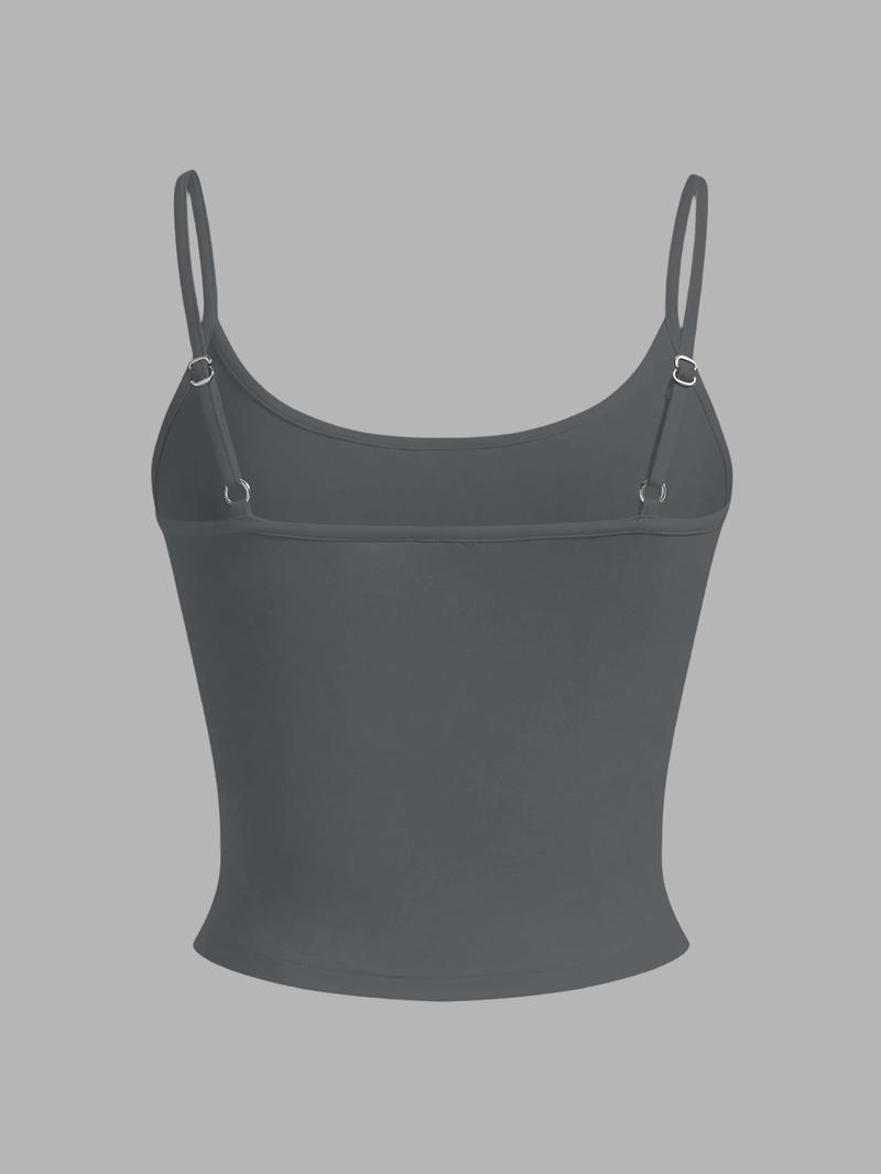 Women's Slim-Fit Short Casual Vest Four-Piece Set, Perfect for Back-To-School in Summer, Stylish and Comfortable