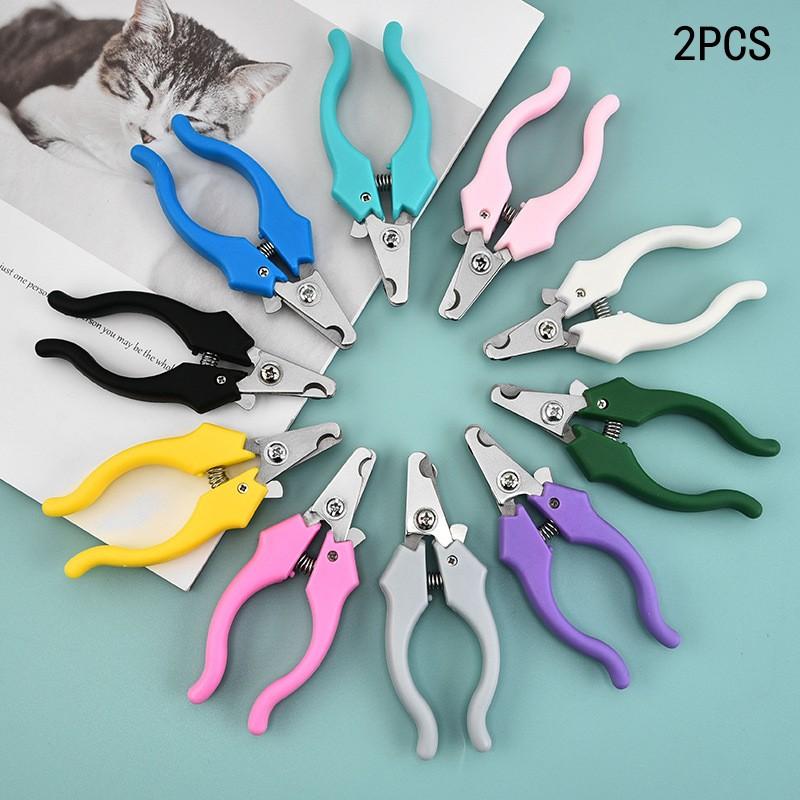Stainless Steel Pet Nail Clipper, Dog Nail Clippers, Cat Nail Trimmer, Pet Grooming Tools, Durable and Easy to Use