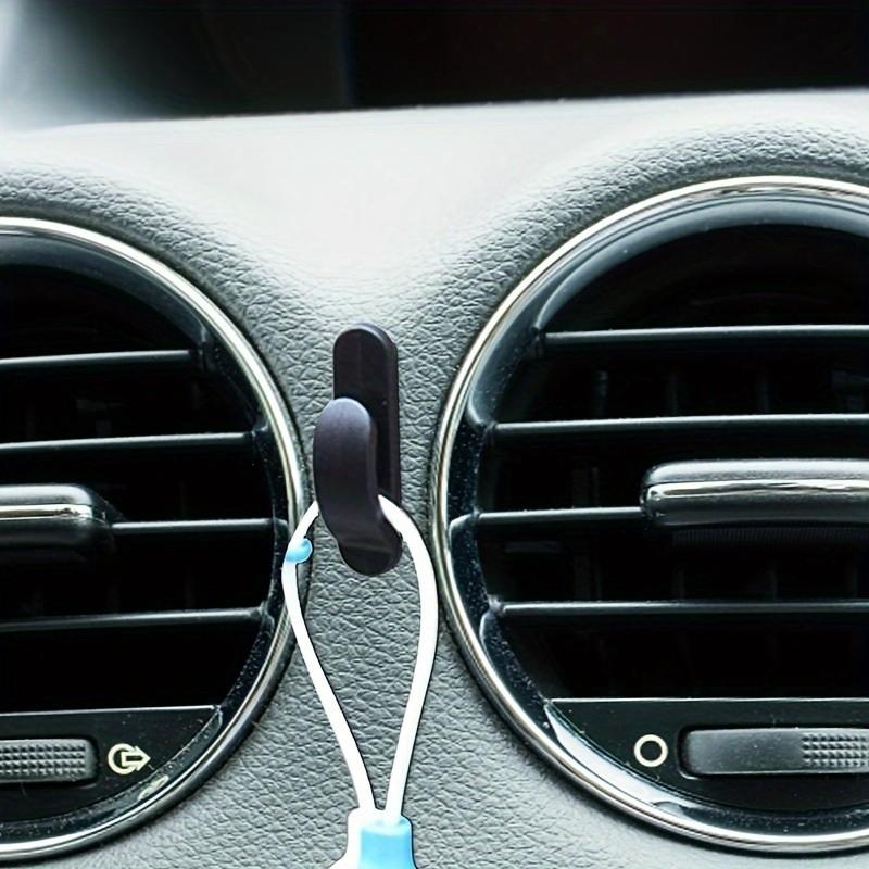 Car Organizer Bag Holder Set, Mini Hook Sticker for Car Front Seat, Kitchen Bathroom Storage, No Drilling Hidden Design, Home Use