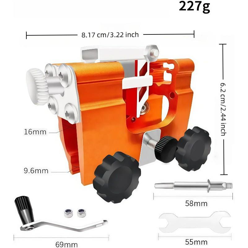 Portable Chainsaw Sharpener Kit, Suitable for Various Chainsaws, Durable Design, Easy-To-Use Sharpening Tool, Perfect Gift Idea