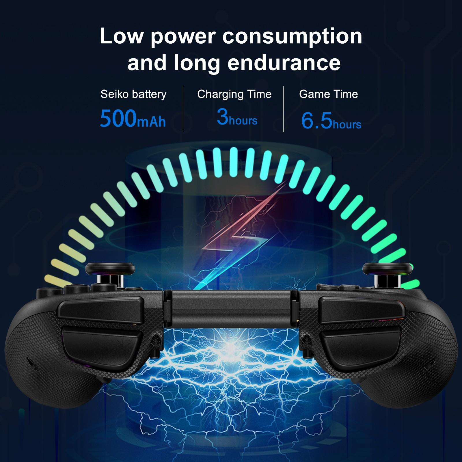 Wireless Bluetooth Controller For Nintendo Switch & OLED & Lite Gamepad Control Game Pad Command Mando Accessories Gaming Hall effect joystick RGB light macro six axis motion Kit