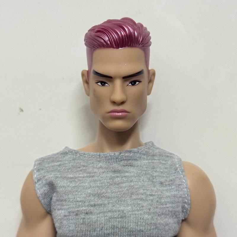 13-Inch Jointed Fashion Action Figure Body Head Accessories, Unisex Collectible Toy Parts, Durable Design for Enthusiasts