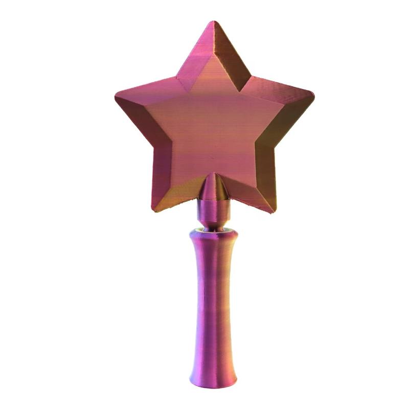 3D Printed Tap to Pay Magic Wand - Multi-Color Starlight NFC Contactless Credit Card Holder, Portable Creative Fairy Tale Payment Accessory