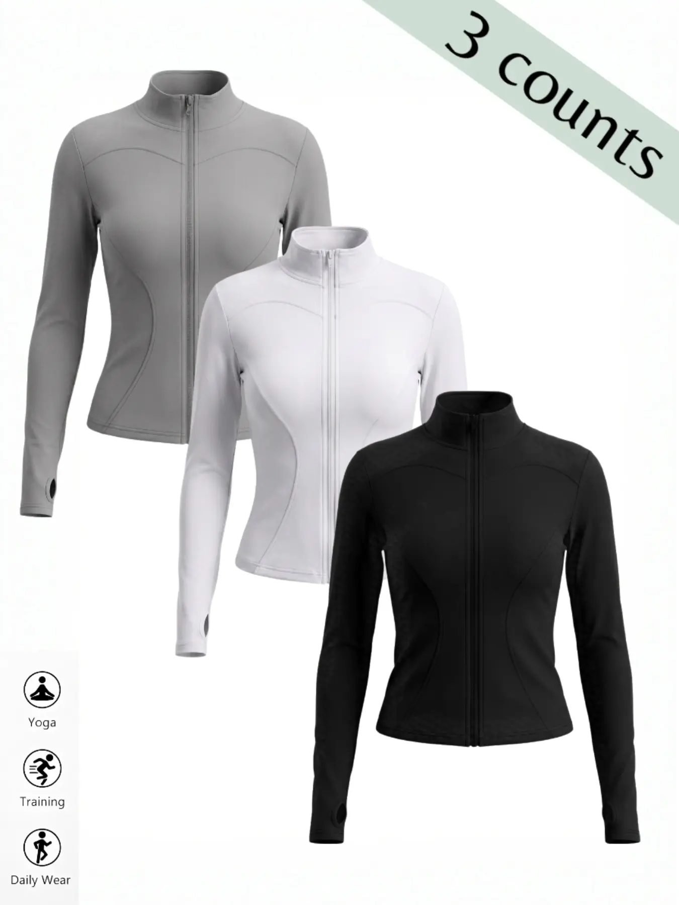 Black, White, Sea Rock Gray