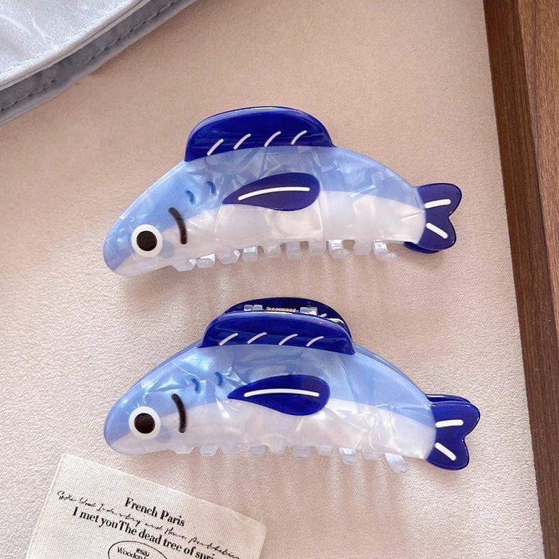 1 Piece Sardine Hair Clip, Unique High-End French Cute Sweet Back-Of-Head Clip, Versatile Korean Style Hair Accessory