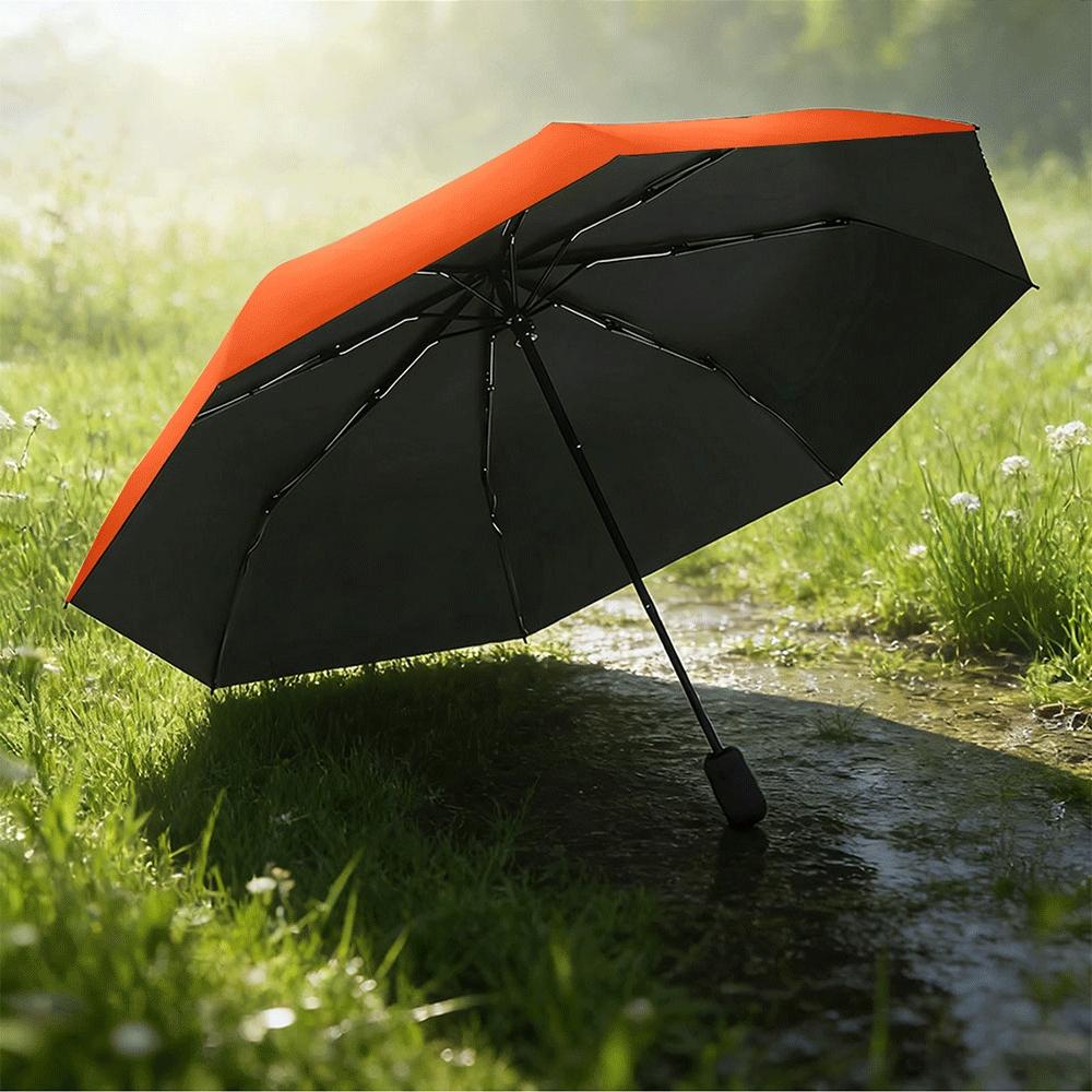 1PC personalized folding umbrella cartoon mecha helmet pattern printed umbrella is suitable as a birthday gift, all kinds of holiday travel use and gifting