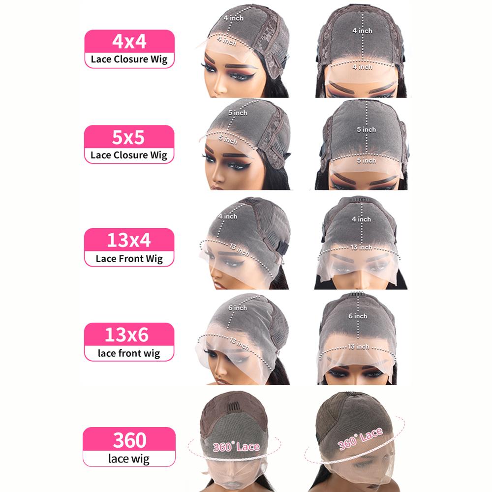 Bling Hair 32inch Body Wave 13x6 HD 13x4 Transparent Lace Front Wigs 360 Swiss Lace Human Hair No Mixing for Black Women 180 Density with Baby Hair Natural Hairline #TikTokShopBlackFriday