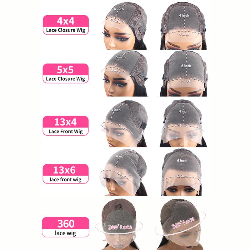 Bling Hair 32inch Body Wave 13x6 HD 13x4 Transparent Lace Front Wigs 360 Swiss Lace Human Hair No Mixing for Black Women 180 Density with Baby Hair Natural Hairline #TikTokShopBlackFriday