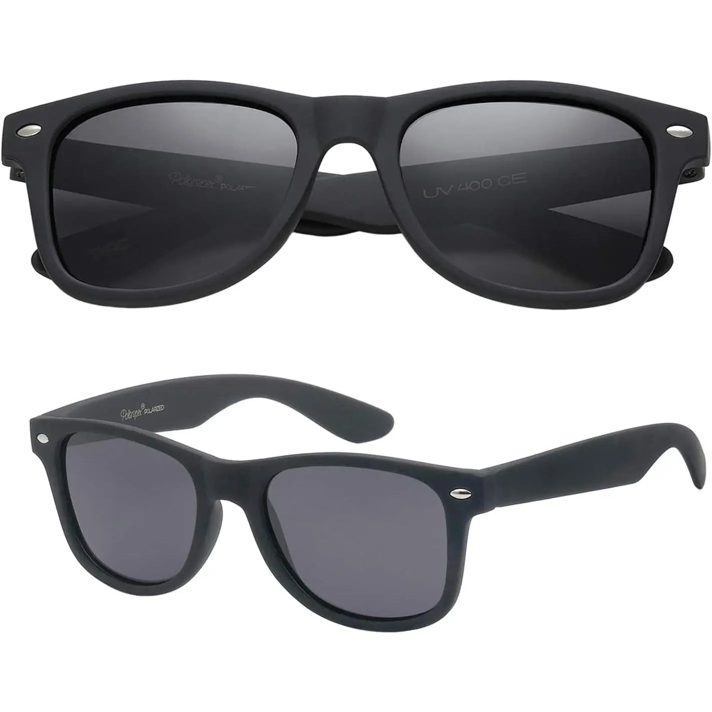 Rubberized Black | Polarized Smoke