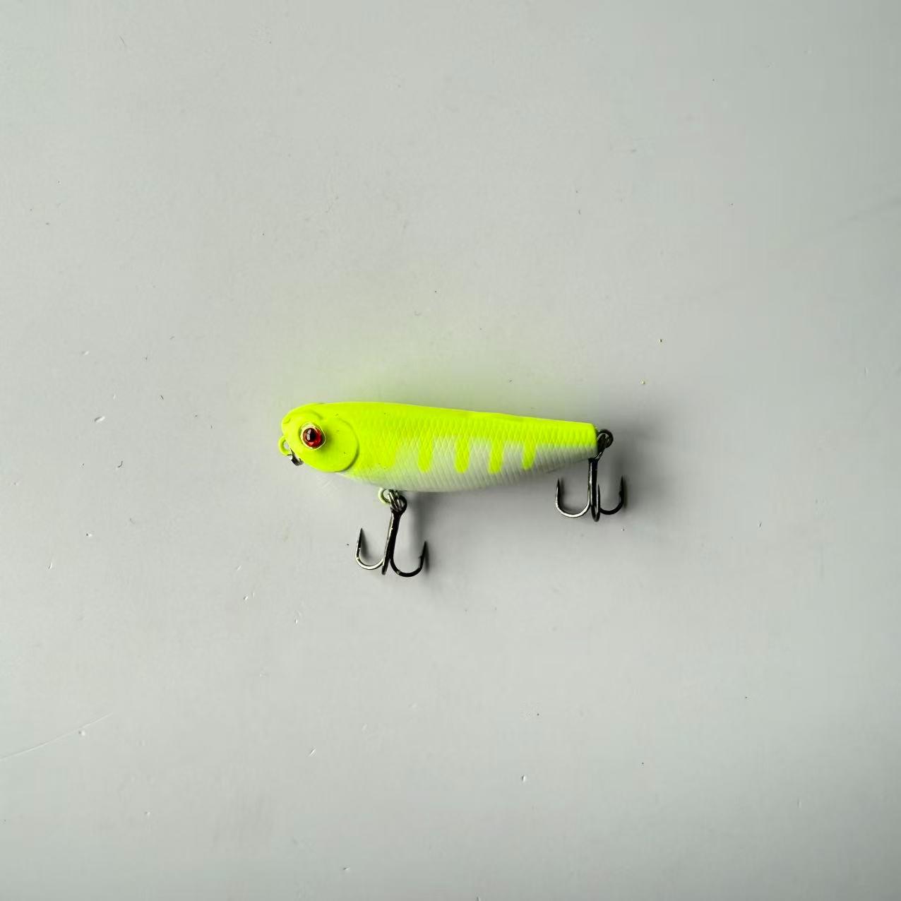 Large brand replica, popular, 1pcs, Luya bait floating water pencil words dog horse mouth trout Luo Fei white bait special kill, suitable for freshwater and seawater fishing accessories fishing gear supplies