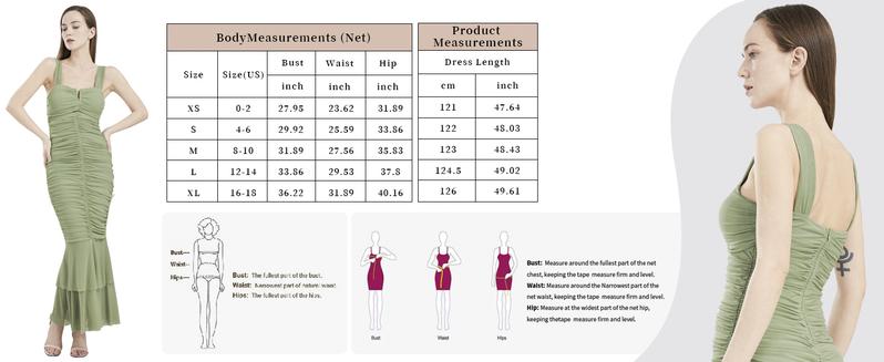 Chouyatou Womens Strenchy Ruched Bodycon Cocktail Party Dress Maxi Mermaid Corset Dress Evening Gown Chouyatou Womens Strenchy Ruched Bodycon Cocktail Party Dress Maxi Mermaid Corset Dress Evening Gown