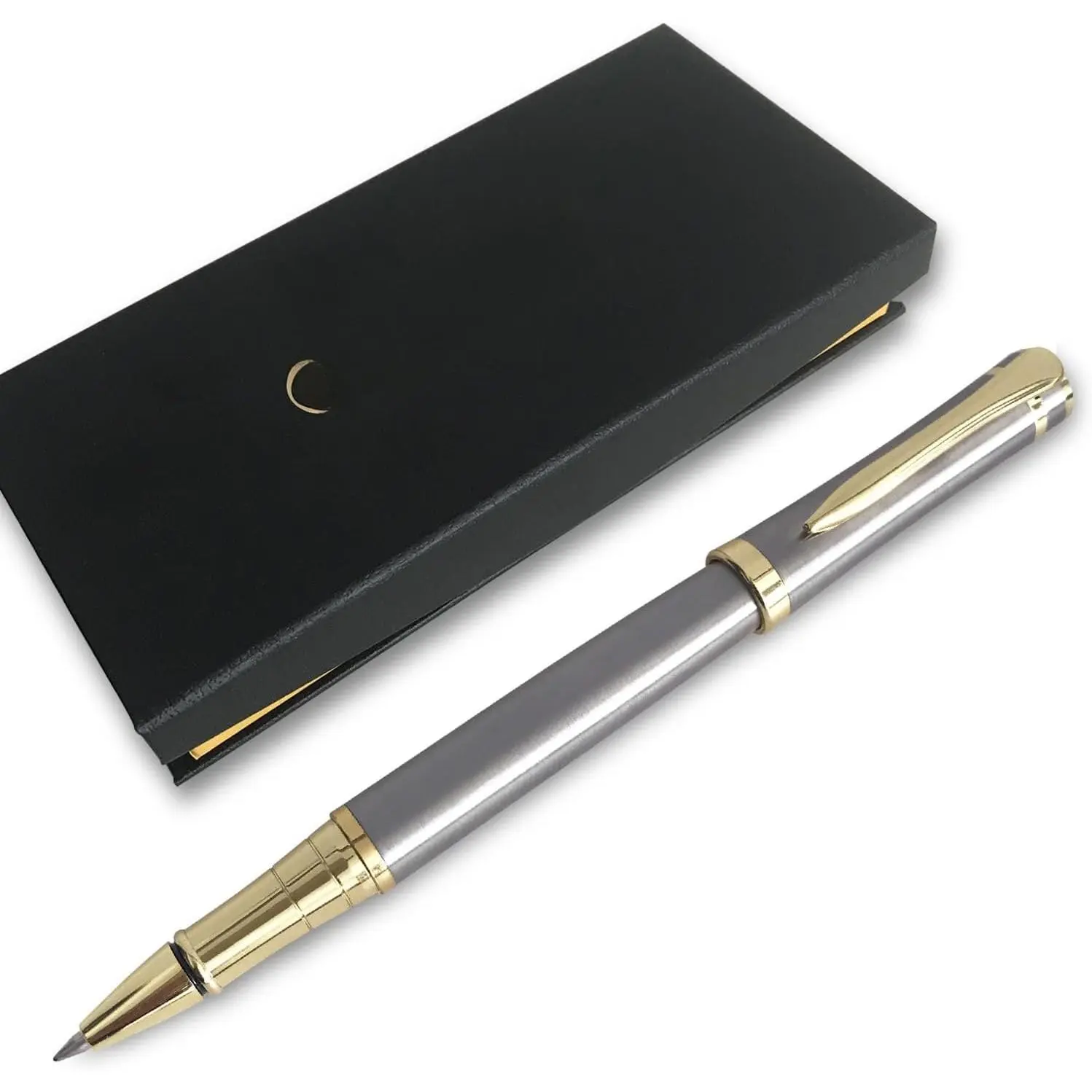 Luxury Ballpoint Pens  Pen Black Refill Line width 0.5mm, Ball Pen  Set for Men & Women Professional Executive,Office,Nice Pens Classy  Box ()