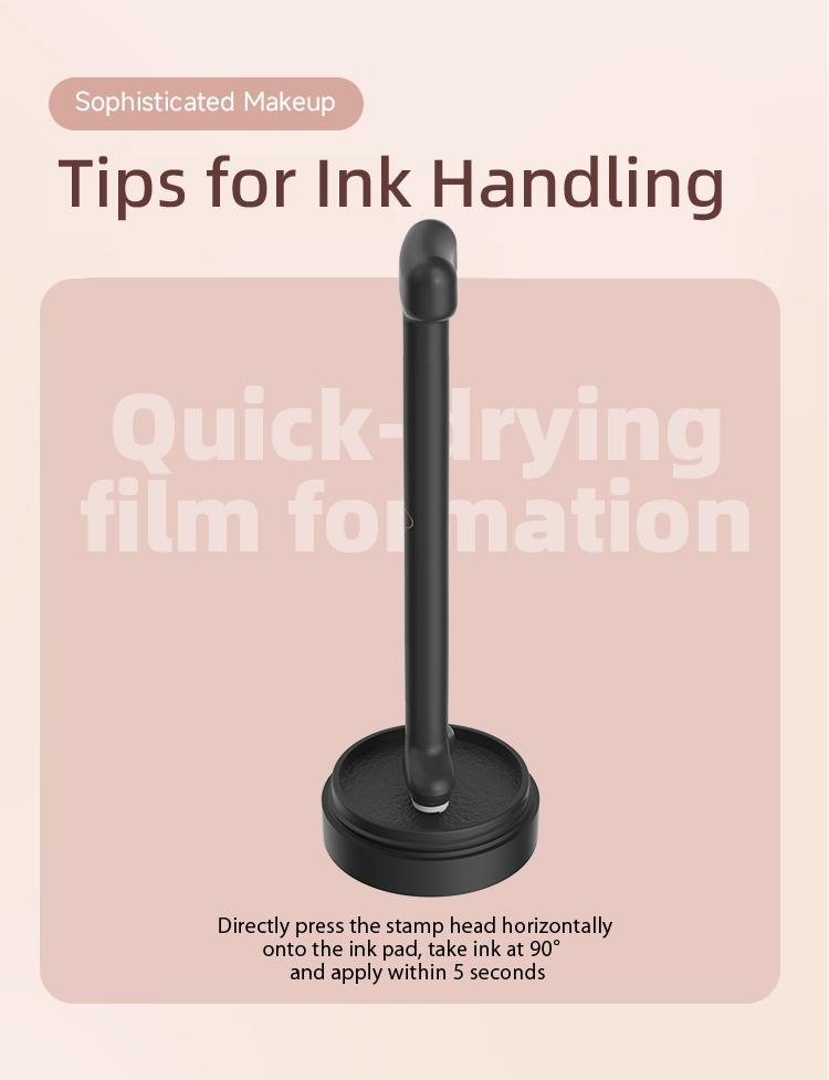 2-In-1 Dual-Head False Lash Stamp Makeup Tool Set, Quick-Dry Long-Lasting Portable, Sweat-Resistant, Multiple Styles and Colors, Essential for Beginners