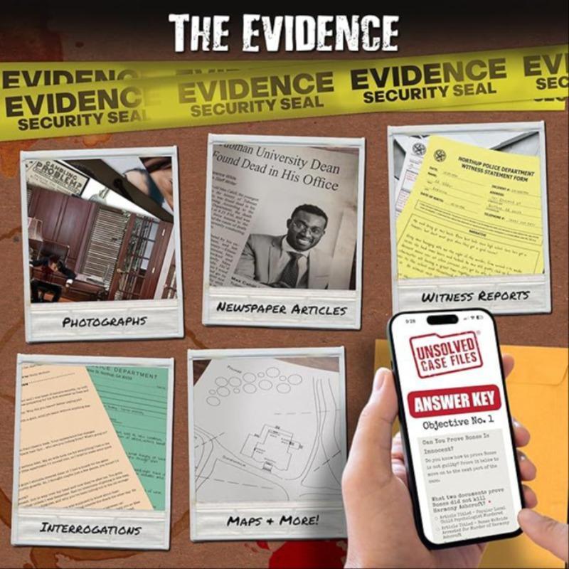 Kashir Max Case Detective Game Unsolved Mystery Archive, Cold Murder Suspense Game, Suitable for 14+ Players, Friends Party Halloween Christmas, Party Game Cards Kashir Max Case Detective Game Unsolved Mystery Archive, Cold Murder Suspense Game, Suitable for 14+ Players, Friends Party Halloween Christmas, Party Game Cards