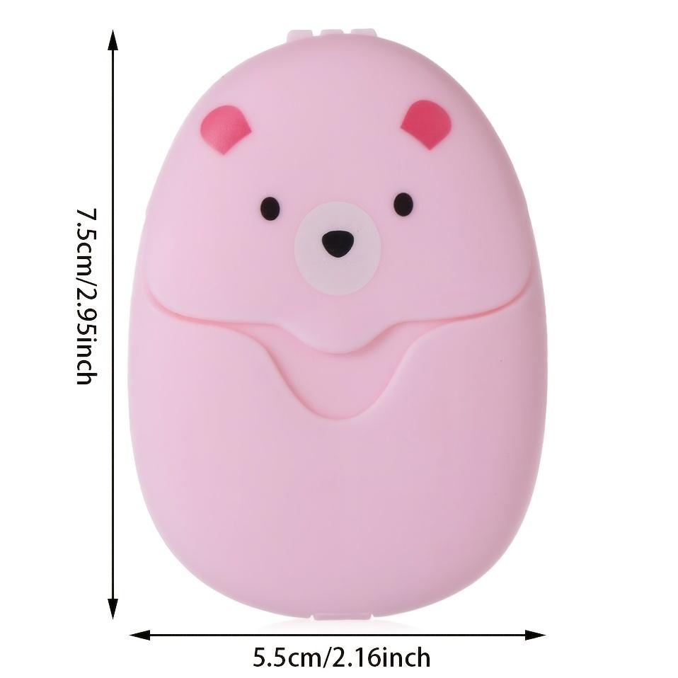 Portable Disposable Soap Paper Set, 50pcs Travel Camping Hand Washing Sheets, Compact Convenient Lightweight Outdoor Use, Cute Design, Mini