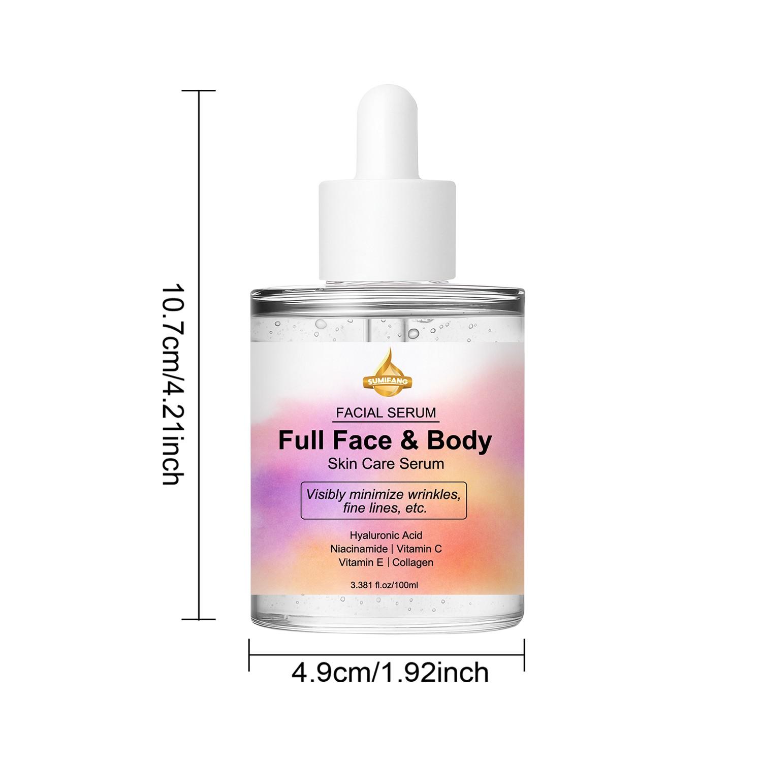 SUMIFANG All-in-One Serum 100ml | Vitamin C + Vitamin E + Niacinamide, for antioxidant and brightening effects | Salicylic acid gently exfoliates, suitable for dry/dull skin