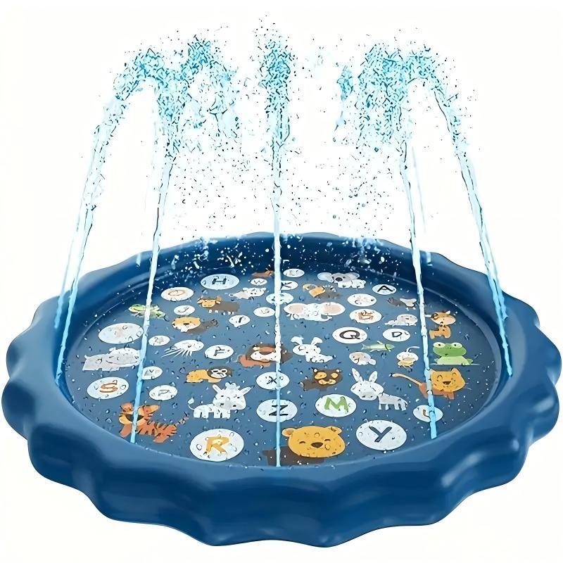 Pet Splash Sprinkler Pad for Dogs & Cats, Summer Outdoor Cooling Water Play Mat